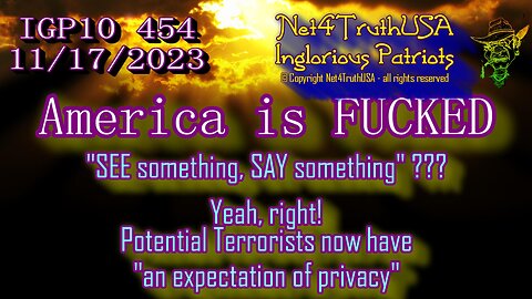 IGP10 454 - America is FUCKED