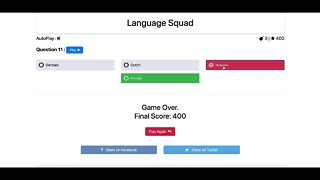 We Are Back On Language Squad!