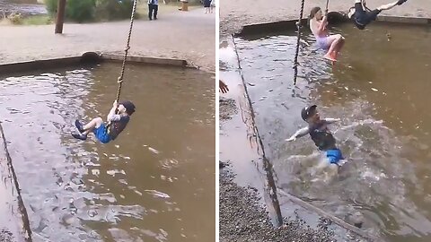 Kid Conquers Obstacle But Has Rough Ending
