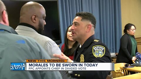 Alfonso Morales to be sworn in for another term as Milwaukee Police Chief
