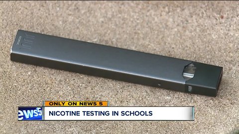 School districts in Northeast Ohio considering nicotine testing in an effort to deter drug use