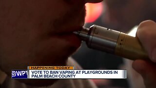 Palm Beach County commissioners to discuss vaping ban at public park playgrounds