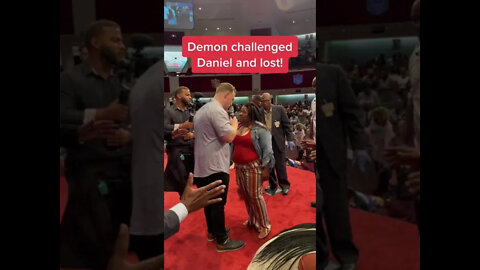 Demon Challenged Daniel Adams And Lost! #shorts