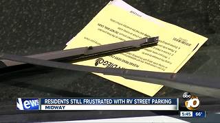 Residents frustrated with illegal RV street parking