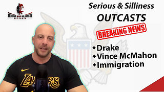 News with Outcasts #vincemcmahon #peterthiel #immigration #olympics #Drake #comedy #johnlivia #2024