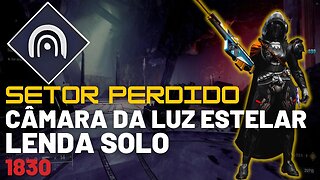 Destiny 2 - Setor Perdido: Câmara da Luz Estelar Lenda Solo