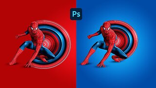 Popular Photoshop Effect Tutorial - Pixel Stretch Effect in Adobe Photoshop