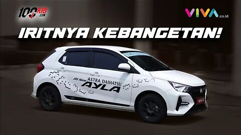 Jajal ALL NEW AYLA, Mobil Stylish dan Irit 100 Jutaan!