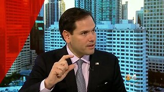 Rubio talks with CBS 4 Miami's Jim DeFede