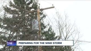 Preparing for the wind storm on Sunday