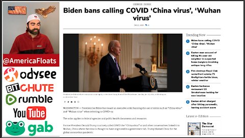 'China Virus' BANNED, 'UK, South African, & Brazilian Variant' TOTALLY FINE To Say!