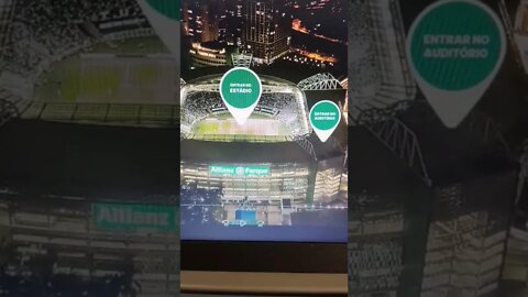 Palmeiras do Futuro. Desta vez simulamos o Allianz Parque. Sábado dia 11/06 às 13hrs.