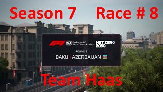 F1 Manager 2022 Season 7 Team Haas Race 8