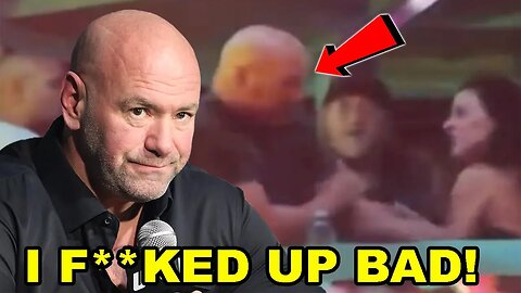 UFC President Dana White APOLOGIZES after video GOES VIRAL of him SLAPPING his wife multiple times!