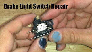 VT750 Front Brake Light Switch Repair
