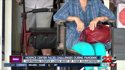 Hospice center faces challenges during pandemic