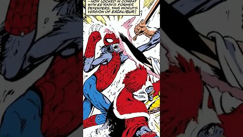 Spider-Man Y Wolverine En Un Solo Ser #spiderverse Tierra-148