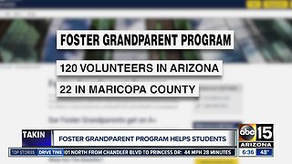 Foster grandparent program helps students