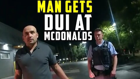 Man Passed Out At Mcdonalds Arrested For DUI