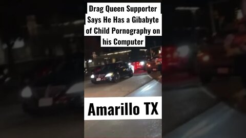 Drag Queen Supporter Says He Has 1 Gb of Child Pornography on his computer #grooming #dragqueen