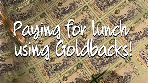 How To Pay Using Goldbacks