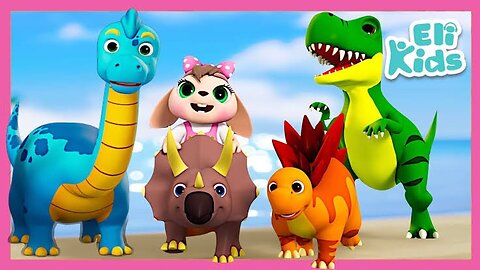 Dinosaur World MEGA Fun | Eli Kids Songs & Nursery Rhymes