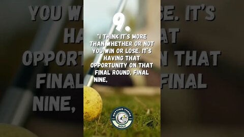 Wise words Pt.9 🌎👀 #shorts #golfer #golfswing #golflife #golfquotes #pure #foryou #gtgolf