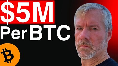 GET TO ONE BITCOIN - $1M Per BTC!!! RATE CUTS AND ETF