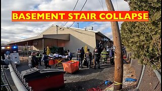 Stair Collapse - Delivery Man Falls into Basement at Restaurant in Ewing NJ