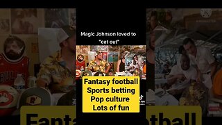 Magic Johnson loves to "eat out" #shorts #subscribe #like #funnyvideo #nba
