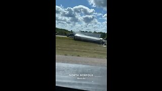 Truck Rollover In Manitoba