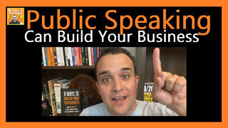 Speaking Can Build Your Business 🎤 (Public Speaking)