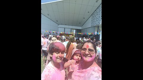 Happy Holi celebration in Australia 🦘