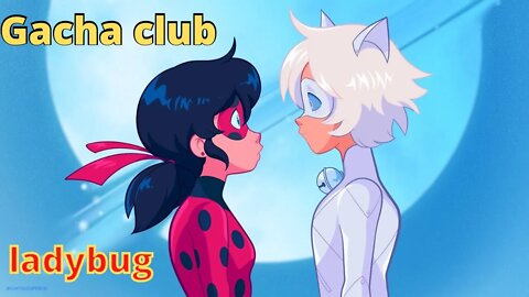 Gacha life club Miraculous Ladybug episodio Cat Noir Akumatizado