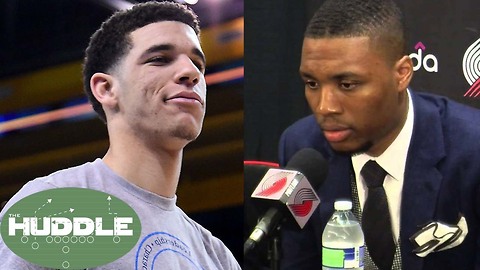 Damian Lillard GOES OFF About Trailing Lonzo Ball in All-Star Voting -The Huddle