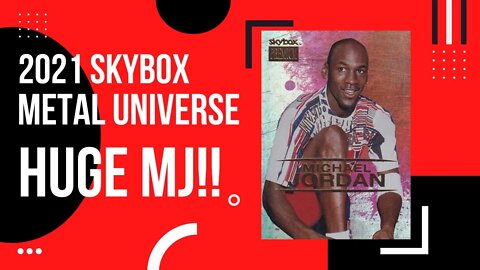 2021 Skybox Metal Universe Champions. I Pull a Big Michael Jordan!!