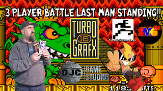 TURBOGRAFX BATTLE - Live with DJC - Featuring SuperMegaGrafx64 & The Intellivision Gamer