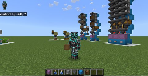 Minecraft Bedrock 1.20+ Automatic Bottle Fillers and Potion Brewers