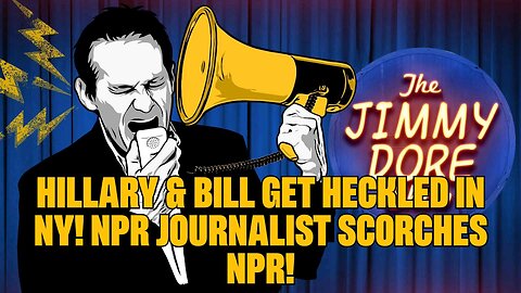 Hillary & Bill Get Heckled In NY! NPR Journalist SCORCHES NPR!