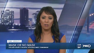 School officials meeting to discuss mask policy