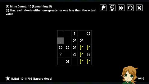 Minesweeper but The Numbers Lie To You