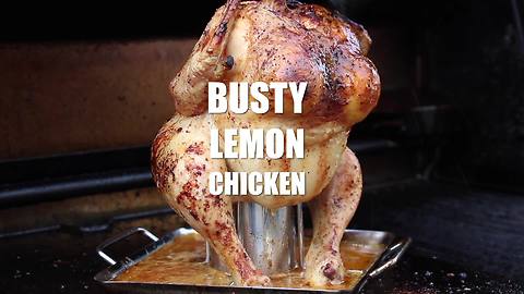 Busty Lemon Chicken recipe for the grill