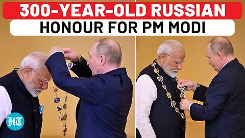 Full History Of Russia's Highest Civilian Honour For PM Modi: Order Of St Andrew's 300-Year Story