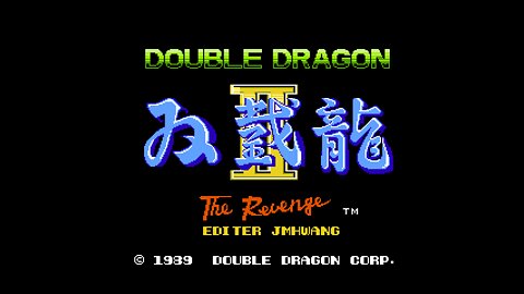 Jogo Double Dragon II - Nes (Versão Japonesa)