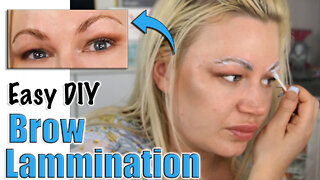 DIY At Home Brow Lamination | Code Jessica10 saves you Money at all Approved Vendors