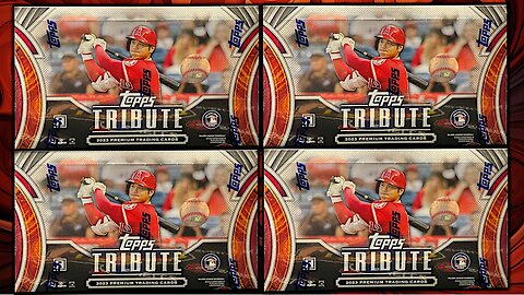 Opening 2023 Topps TRIBUTE Baseball Cards Boxes & MORE!!!