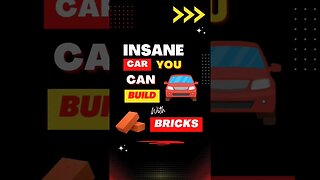 Car Made of Bricks 🚗 #shorts #shortsvideo #Exactshorts