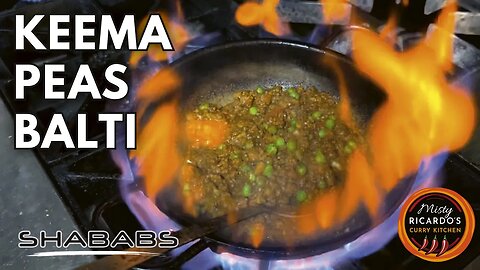 Keema & Peas Balti at Shababs Balti Restaurant - Richard Sayce (Misty Ricardo)