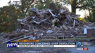 Demolition on Catonsville church site raises concerns
