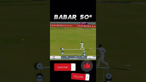 Babar Azam 50* #babarazam #cricket #cricketgame #ipl #realcricket22 #ytshort #shorts #short #viral